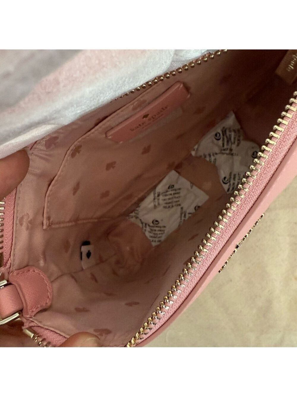 Kate Spade Pink Glitter Crossbody Bag - Picture 6 of 7